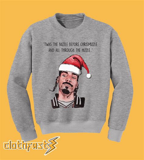 Snoop Dogg Christmas Sweatshirts: A Festive Way to Stay Warm and Show Your Love for the Doggfather