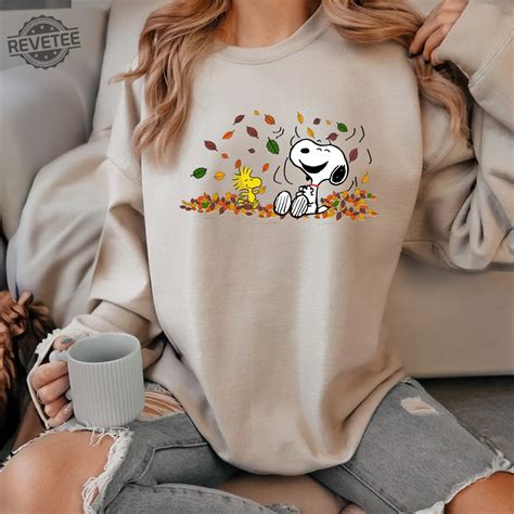 Snoopy Fall Sweatshirt: The Perfect Autumn Staple