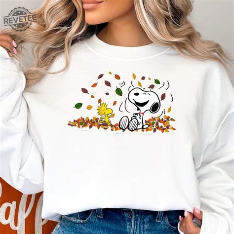 Snoopy Fall Sweatshirts: Embrace the Cozy and Celebrate the Season