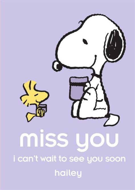 Snoopy Miss You: A Heartfelt Expression of Longing and Absence