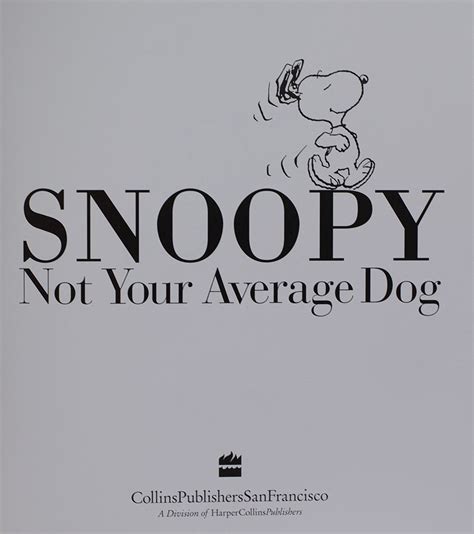 Snoopy Not Your Average Dog Reader