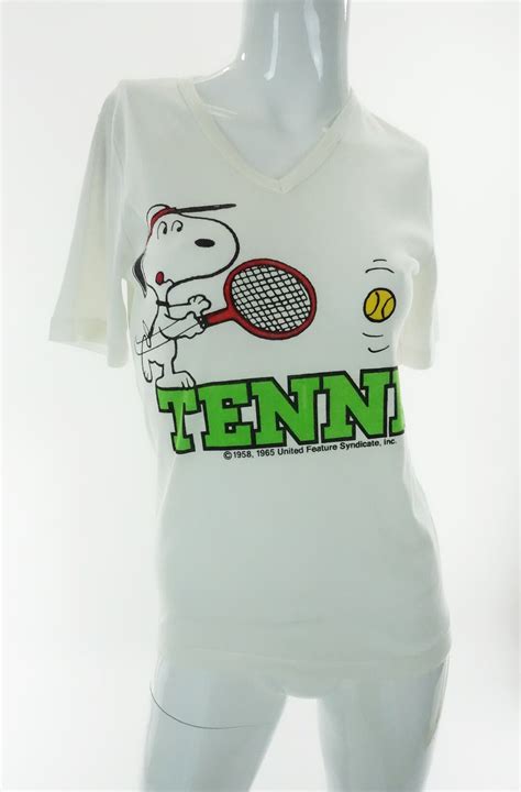 Snoopy Tennis Shirt: A Timeless Classic with Enduring Appeal