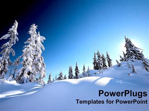 Snow Powerpoint Template