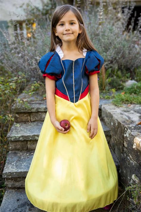 Snow White's Gown: A Vision of Innocence and Grace