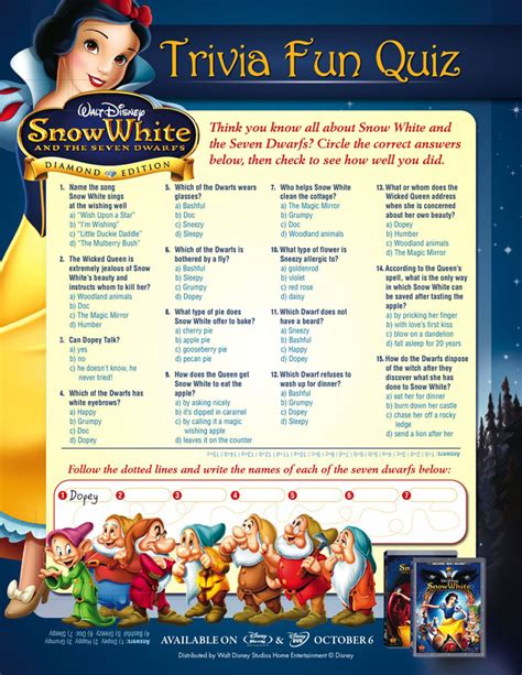 Snow White Questions And Answers Reader