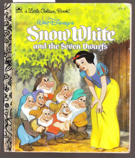Snow White and the Seven Dwarfs Disney Classic Little Golden Book