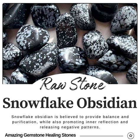 Snowflake Obsidian Stone Meaning: A Mystical Guide to Purification and Protection