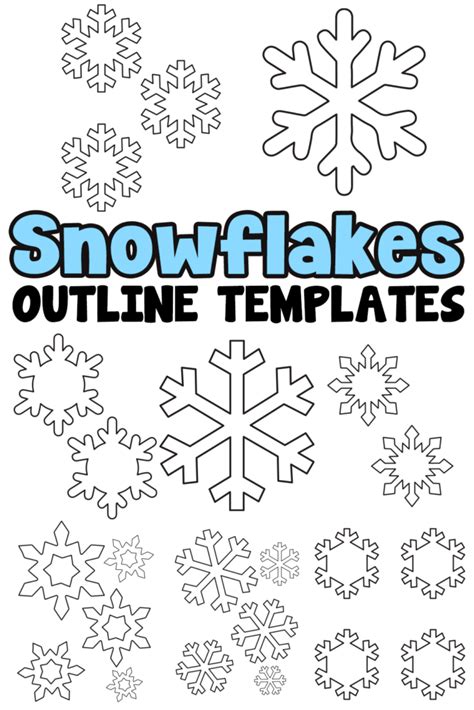 Snowflake Templates Free