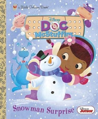 Snowman Surprise Disney Junior Doc McStuffins Little Golden Book
