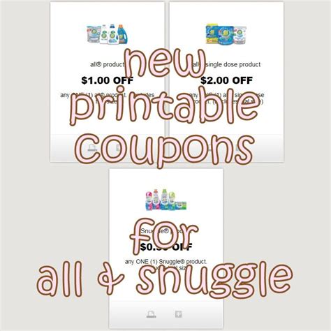 Snuggle Printable Coupons