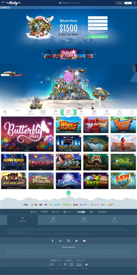 Soar to New Gaming Heights with Sloty Casino's Stellar Selection and Bonuses!