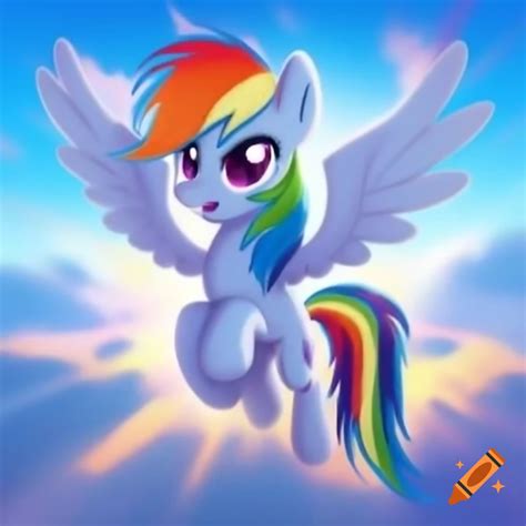 Soaring High with Rainbow Dash: The Equestrian Ideal of Perseverance and Inspiration