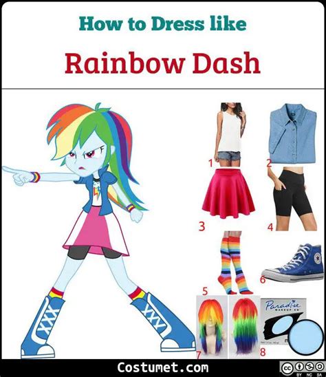 Soaring High with Style: A Comprehensive Guide to the Rainbow Dash Costume