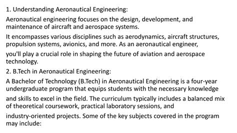 Soaring the Skies: An In-Depth Exploration of Aeronautical Engineering