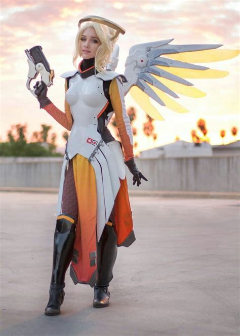 Soaring with Divinity: Unveiling the Allure of Mercy from Overwatch Cosplay