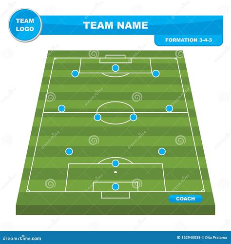 Soccer Formation Template