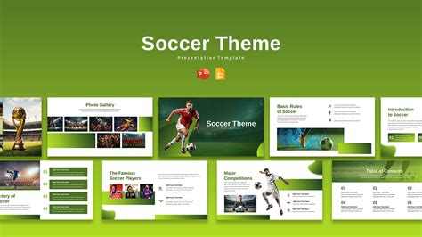 Soccer Powerpoint Templates