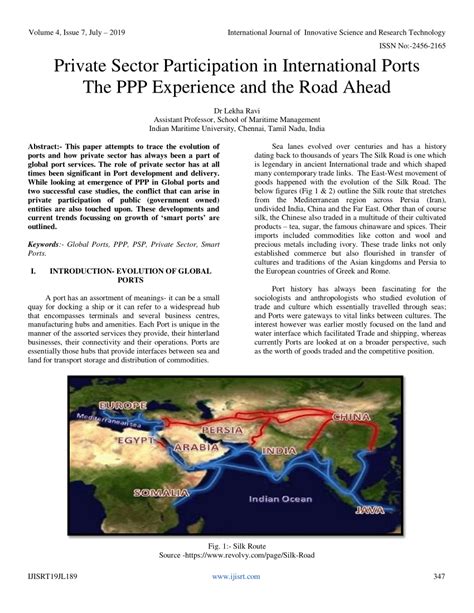 Social Dialogue in the Process of Structural Adjustment and Private Sector Participation in Ports A Epub