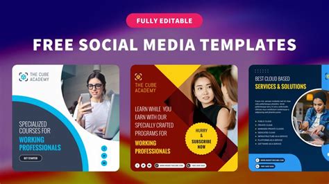 Social Media Templates Free
