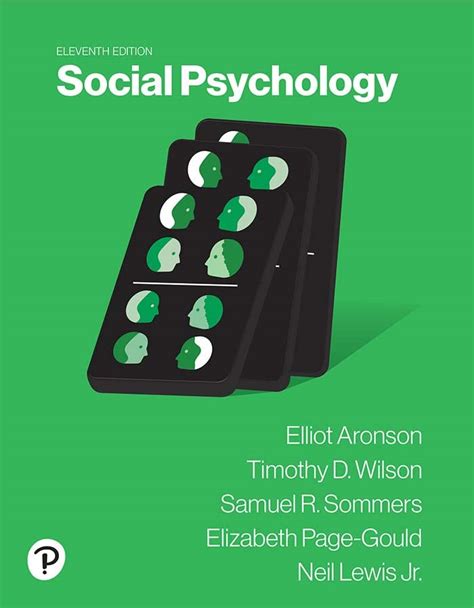 Social Psychology 8th Edition Aronson Pdf Ebook Epub