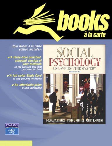 Social Psychology Unraveling the Mystery Books a la Carte Edition 3rd Edition Epub