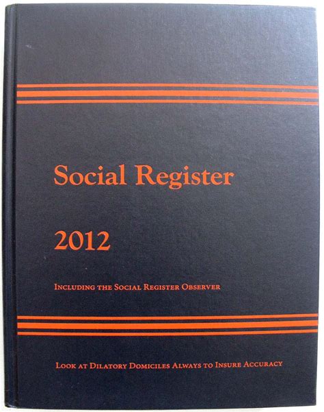 Social Register Reader