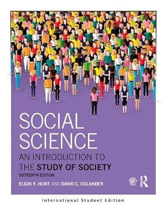 Social Science An Introduction to the Study of Society International Student Edition Doc