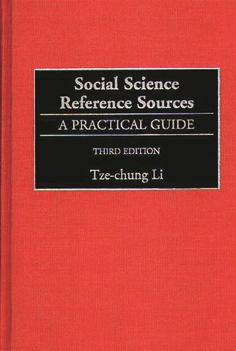 Social Science Reference Sources A Practical Guide Epub