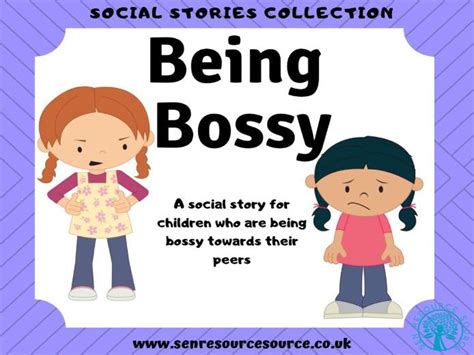 Social Stories Being Bossy Ebook Doc