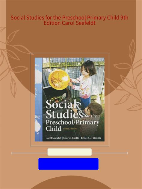 Social Studies for the Preschool Primary Child 9th Edition Reader