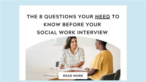 Social Work Interview Answers Reader