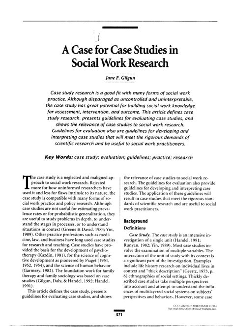 Social Work Practice Case Studies Epub