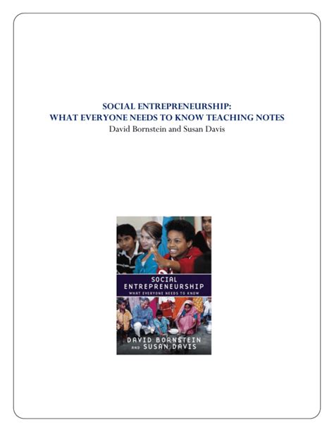 Social-Entrepreneurship-What-Everyone-Needs-to-Know-Teaching-notes-final Ebook Doc