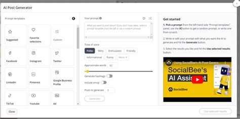 SocialBee AI Post Generator: Unleash Creativity and Boost Engagement