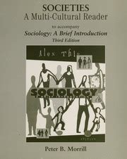 Societies A Multicultural Reader for Sociology Reader