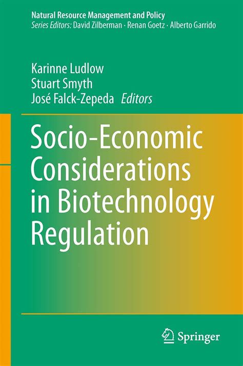 Socio-Economic Considerations in Biotechnology Regulation Doc