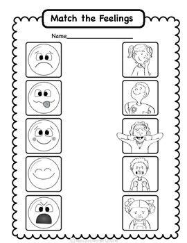 Socio-Emotion My Preschool Worksheets PDF