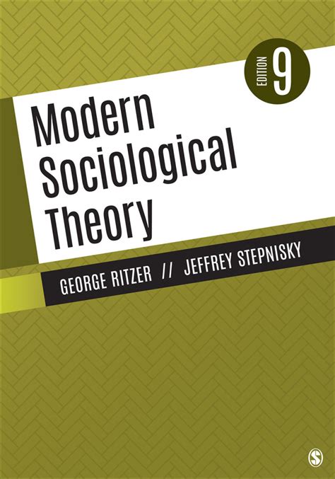 Sociological Theory Pdf By George Ritzer Ebook Ebook Epub