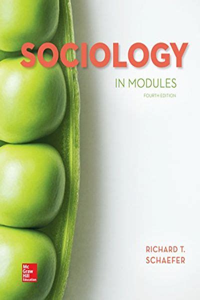 Sociology in Modules, by Schaefer Ebook Ebook Reader