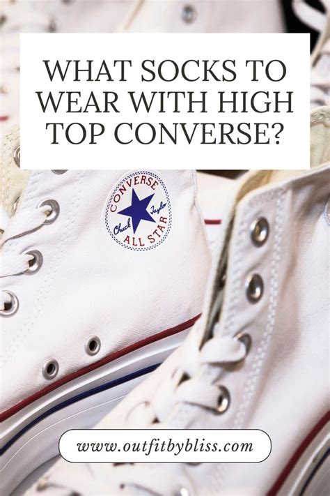 Socks for Converse: Stepping Up Your Style Game