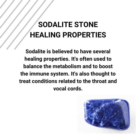 Sodalite: A Comprehensive Exploration of Its Healing Properties