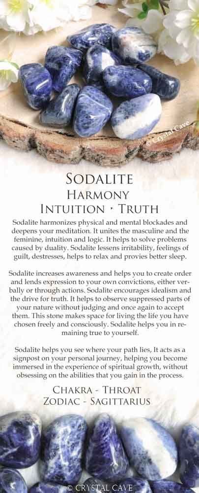 Sodalite: A Stone of Healing, Harmony, and Intuition