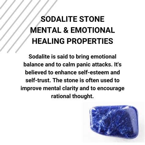 Sodalite Properties Healing: Uncover the Transformative Powers of This Spiritual Gemstone