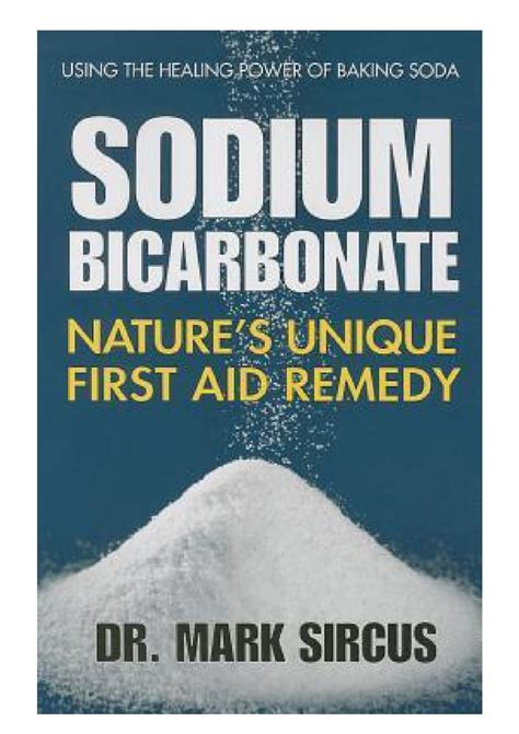 Sodium Bicarbonate Nature s Unique First Aid Remedy Reader