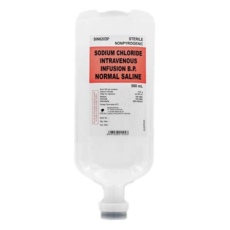 Sodium Chloride IV Fluid: A Comprehensive Guide to Administration and Uses