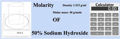 Sodium Hydroxide 50 Solution Molarity Doc