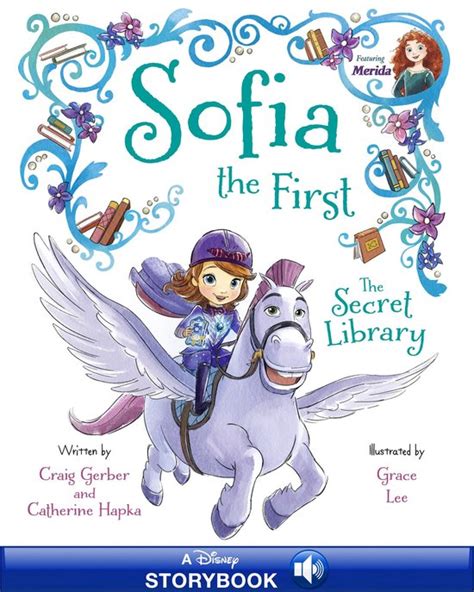 Sofia the First The Secret Library Disney Storybook eBook Kindle Editon