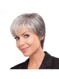 Soft Lace Front Synthetic Short Grey Wigs: A Transformation of Style and Convenience