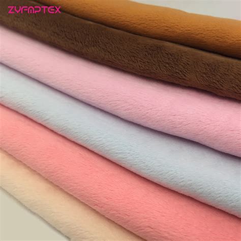 Soft and plush fabrics