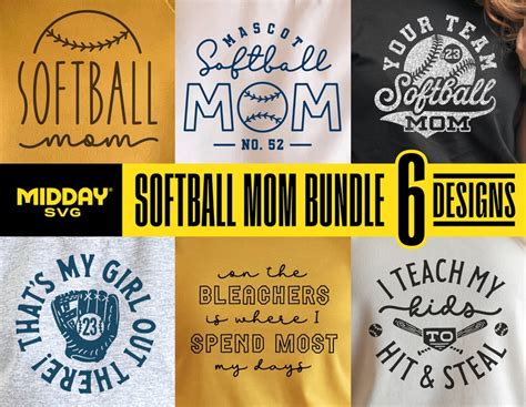 Softball Mom Shirts: A Symbol of Support